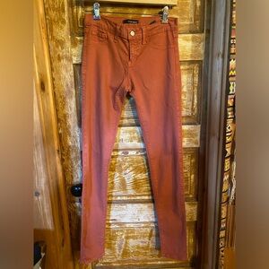 Flying Monkey Jeans skinny terracotta Size 7 Made in USA
